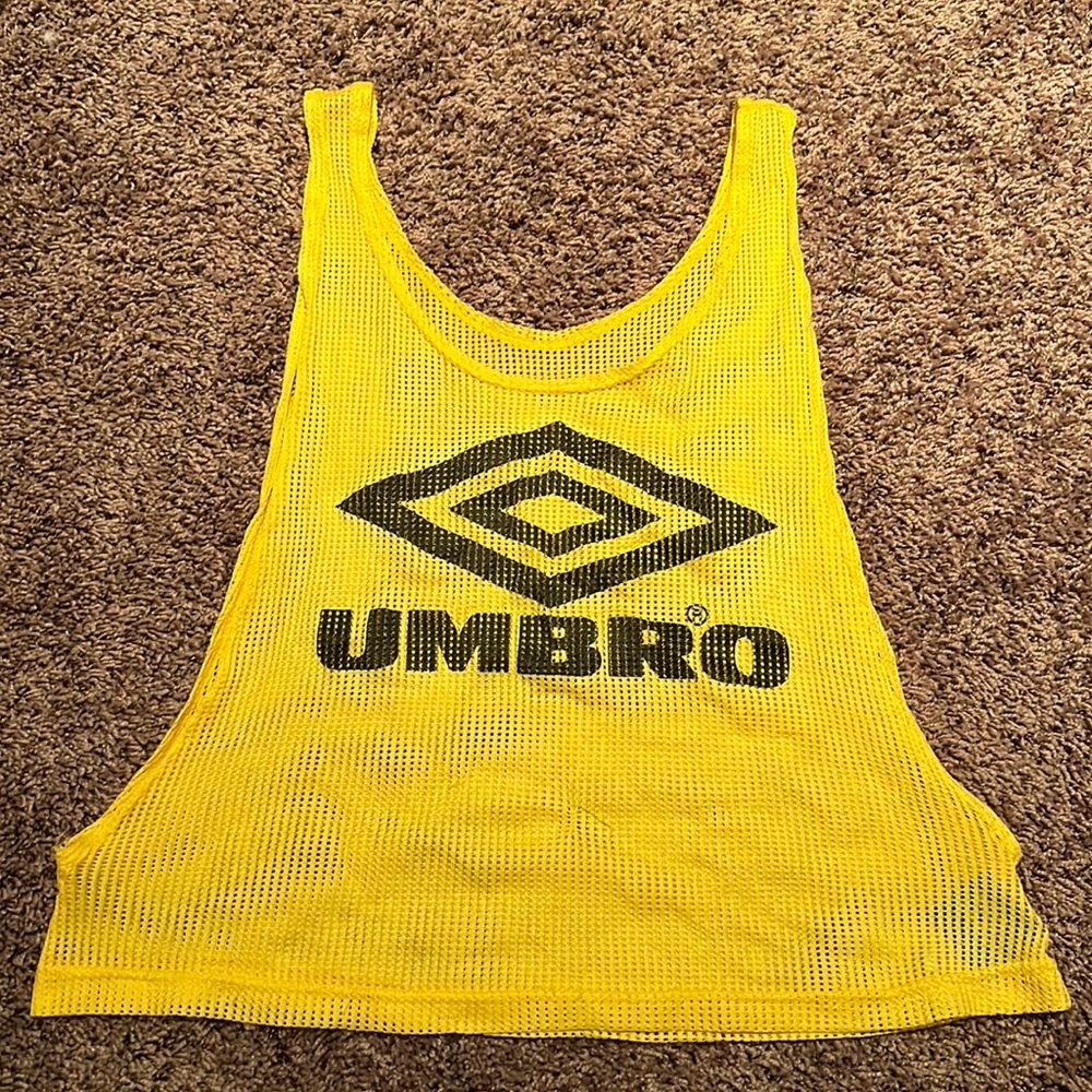 Umbro Soccer Vest - yellow - Adult, Unisex, One Size